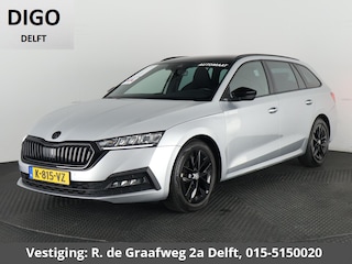 Skoda Octavia Combi 1.0 e-TSI Sport Business | Apple Carplay/Android Auto | Navigatie | Trekhaak | Parkeersensoren |