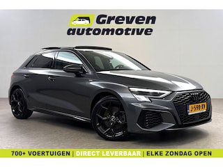 Audi A3 30 TFSI S-line Black optic | Pano | Virtual | Carplay | Cruise | Navi | Parkeersens.
