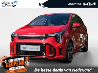 Kia Picanto 1.0 GDI GT-Line | bel voor info | Zwarte GT-Line bekleding | NU MET € 1.500,- Inruilpremie