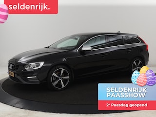 Volvo V60 2.0 T4 Sport | Stoelverwarming | Bi-Xenon | Leder/Alcantara | Trekhaak | Navigatie | Bluetooth | Cruise control | Parkeerhulp | Climate control | Origineel NL