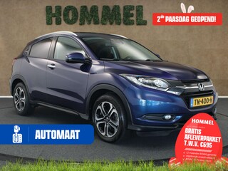 Honda HR-V 1.5 i-VTEC Executive - PANORAMADAK - PARKEERSENSOREN VOOR/ ACHTER - NAVIGATIE - BLUETOOTH - CLIMATE CONTROL - VOLLEDIGE ONDERHOUDSHISTORIE - KEYLESS ENTRY/ START - DONKER GETINTE RAMEN ACHTER - CRUISE CONTROL - VOORSTOELEN VERWARMD