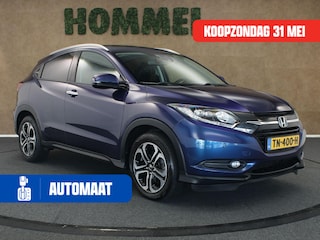 Honda HR-V 1.5 i-VTEC Executive - PANORAMADAK - PARKEERSENSOREN VOOR/ ACHTER - NAVIGATIE - BLUETOOTH - CLIMATE CONTROL - VOLLEDIGE ONDERHOUDSHISTORIE - KEYLESS ENTRY/ START - DONKER GETINTE RAMEN ACHTER - CRUISE CONTROL - VOORSTOELEN VERWARMD