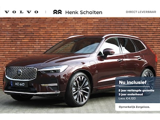 Volvo XC60 T6 Plug-in hybrid AWD Plus Bright | Luchtvering | Panoramisch- schuif/ kanteldak | Head up display | 360 graden camera | Elektrisch verstelbare stoelen met geheugenfunctie | Stoel- stuurwielverwarming | Verwarmde achterbank | Adaptive Cruise Control | BLIS | Extra getint glas | 21 inch. lichtmetalen velgen