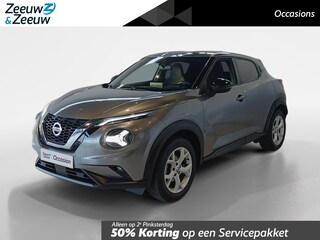 Nissan Juke 1.0 DIG-T N-Connecta *Navi via Carplay*Camera*Climate Control*Trekhaak*Keyless Entry*LM.Velgen*1ste eigenaar!
