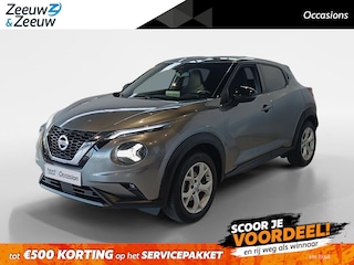 Nissan Juke 1.0 DIG-T N-Connecta *Navi via Carplay*Camera*Climate Control*Trekhaak*Keyless Entry*LM.Velgen*1ste eigenaar!