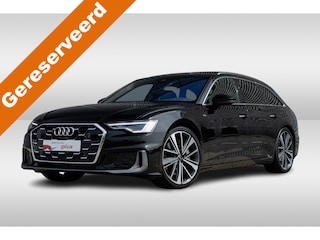 Audi A6 Avant 50 TFSI e 299pk quattro S Line | Panoramadak | Assistentiepakket plus | Bang & Olufsen | Memory | 21" LM velgen | Leder-Dinamica | Comfortsleutel | Elektr stuur | Stuurverw