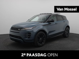 Land Rover Range Rover Evoque 1.5 P270e PHEV AWD Business Dynamic Edition | Panoramisch schuifdak | Black Pack | Elek. trekhaak | Cold Climate Pack | Tribeca Blue |