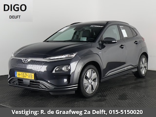 Hyundai Kona EV Premium 64 kWh | Schuif-Kanteldak | Stuur-& Stoelverwarming | Apple Carplay&AndroidAUTO | Leder | Camera |
