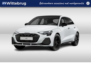 Audi A3 Sportback 40 TFSI e 204PK S edition | Panoramadak | SONOS | 18 Inch | Elektrische kofferklep | Matrix | Achteruitrijcamera |