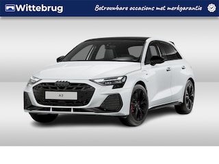 Audi A3 Sportback 45 TFSI e 272PK S edition Competition | Panoramadak | Carbon Spoiler t.w.v. €2.350,- | Achteruitrijcamera | 18 Inch |