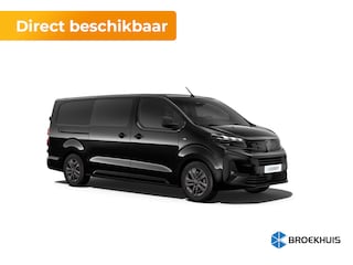 Peugeot Expert Standaard Dubbele Cabine - electric | Driezitsbank achter zonder ISOFIX met twee neerklapbare armsteunen | Elektrisch bedienbare en verwarmbare buitenspiegels | Getint glas (70% lichtdoorlatend)