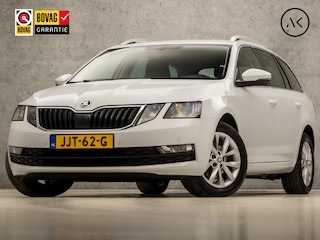 Skoda Octavia 1.0 TSI Sport (APPLE CARPLAY, GROOT NAVI, CLIMATE, STOELVERWARMING, SPORTSTOELEN, GETINT GLAS, CRUISE, TREKHAAK, NIEUWSTAAT)