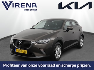 Mazda CX-3 2.0 SkyActiv-G 120 SkyLease+ - Airco - Cruise Control - Navigatie - Stoelverwarming - Trekhaak - Virena Zekerheidspakket €895,-