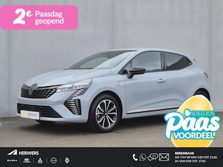 Renault Clio 1.6 E-Tech Full Hybrid 145 techno Automaat / Fabrieksgarantie tot 04-2027 / All season banden / Pack winter / Rondomzicht camera / Stuur- & Stoel verwarming / Apple Carplay Android Auto / cruise control / draadloze telefoonlader /