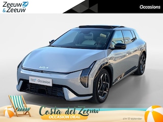 Kia EV4 GT-PlusLine 81.4 kWh | 17% bijtelling | 584 km WLTP-actieradius | Dodehoek camera | 360 camera | Elektrisch verstelbare stoelen incl. geheugenfunctie | Harman/Kardon audio-installatie | Glazen schuif-/kanteldak | Stoelverwarming- en ventilatie | Draadloos Apple/Android Carplay