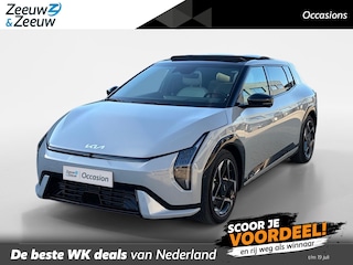 Kia EV4 GT-PlusLine 81.4 kWh | 17% bijtelling | 584 km WLTP-actieradius | Dodehoek camera | 360 camera | Elektrisch verstelbare stoelen incl. geheugenfunctie | Harman/Kardon audio-installatie | Glazen schuif-/kanteldak | Stoelverwarming- en ventilatie | Draadloos Apple/Android Carplay