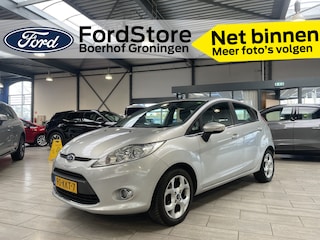 Ford Fiesta 1.25 Titanium | Voorruitverwarming | Clima | Cruise | Bluetooth | Park. Sens. A | Lichtmetalen velgen