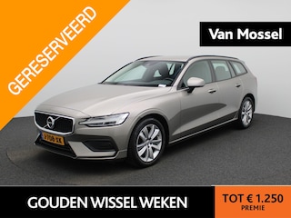 Volvo V60 2.0 B3 Momentum Advantage | Automaat | Apple Carplay/Android Auto | Achteruitrijcamera | Stoelverwarming | Cruise Control | Parkeersensoren | Stuurwiel Verwarmd| Lichtmetalen Velgen |