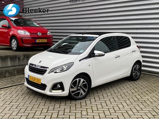 Peugeot 108 1.0 E-Vti Allure TOP Ecc Cruise Navi BT Vouwdak LM NL-auto!