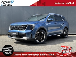 Kia Sorento 1.6 T-GDi Plug-in Hybrid 4WD ExecutiveLine 7 pers NU MET €3000,- inruilpremie | Dodehoekcamera | 360°-camera | zwart nappaleder | Biometrische identificatie, vingerafdrukscanner | Stoelventilatie | Head up display
