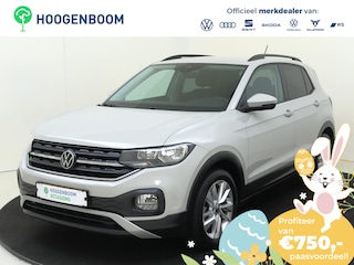 Volkswagen T-Cross 1.0 TSI Life | Achteruitrijcamera | CarPlay | Adaptieve cruise control | Airco | Elektrisch inklapbare | Lane- en frontassist |