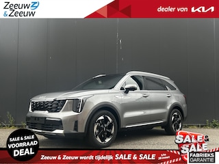 Kia Sorento 1.6 T-GDI Plug-in Hybrid 4WD ExecutiveLine 7p. NU MET €3000,- inruilpremie | NIEUW TE BESTELLEN FACELIFT MODEL | Dodehoekcamera | 360°-camera | zwart nappaleder | Biometrische identificatie, vingerafdrukscanner