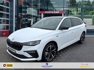 Skoda Scala 1.0 TSI DSG MONTE CARLO TREKHAAK/CAMERA/GLAZENDAK/STOEL+STUURVERW