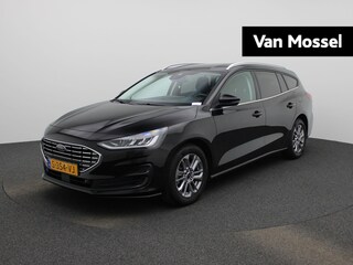 Ford Focus Wagon 1.0 EcoBoost Hybrid Titanium | Navigatie | Climate Control | Apple Carplay/Android Auto | Parkeersensoren |