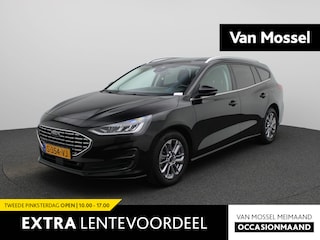 Ford Focus Wagon 1.0 EcoBoost Hybrid Titanium | Navigatie | Climate Control | Apple Carplay/Android Auto | Parkeersensoren |