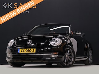 Volkswagen Beetle Cabriolet 1.4 TSI Sport BlueMotion Club Edition 6-BAK [STOELVERWARMING, LEDER, CRUISE CONTROL, BLUETOOTH, NAVIGATIE, PDC VOOR+ACHTER, PREMIUM SOUND SYSTEM, NIEUWSTAAT]