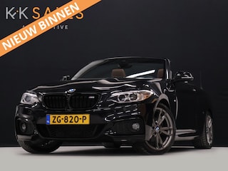 BMW 2-serie Cabrio 220i High Executive M Sport [VOL LEDER, HARMAN KARDON, MEMORY SEATS, GROOT NAVI, FLIPPERS, STOELVERWARMING, CAMERA, NIEUWSTAAT]