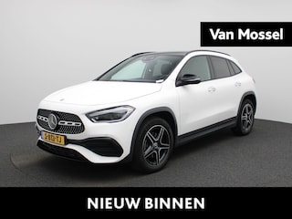 Mercedes-Benz GLA 250 e AMG Line AUTOMAAT | TREKHAAK WEKLAPBAAR| HEAD-UP | PANORAMADAK | AMBIANTE VERLICHTING | MEMORY | AMG INTERIEUR & EXTERIEUR | ELEKTRISCHE STOEL | CAMERA | ADAPTIEVE CRUISE | CLIMA | VIRTUEEL | ELEKTRISCHE KOFFERKLEP | SPORSTOELEN | STOELVERWARMING | 12 MAANDEN BOVAG GARANTIE |