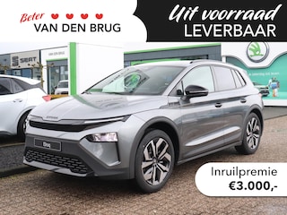 Skoda Elroq 60 Sportline | Trekhaak | Stoel -& stuurverwarming | Adaptieve cruise control | Dodehoeksensor |