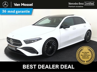 Mercedes-Benz A-klasse 180 Star Edition AMG Line Panoramadak / Nightpakket / Keyless / 19'' Velgen / Parkeercamera / Carplay /