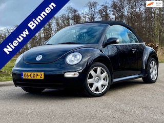 Volkswagen Beetle New Cabriolet 2.0 Highline Leder-Int Stoel-Verwarming Airco LMV 116PK Goed Onderhouden