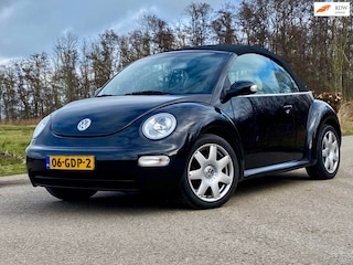 Volkswagen Beetle New Cabriolet 2.0 Highline Leder-Int Stoel-Verwarming Airco LMV 116PK Goed Onderhouden