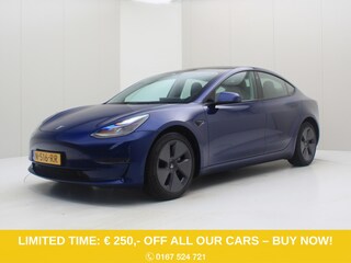 Tesla Model 3 Long-Range AWD 351pk 75 kWh 92% SoH FACELIFT [ WARMTEPOMP+AUTOPILOT+620KM WLTP+PREMIUM AUDIO ]