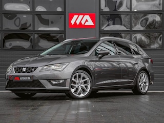 Seat Leon ST 1.4 TSI FR Business Cruise|Navi|Stoelverwarming|PDC|Rood Stiksel