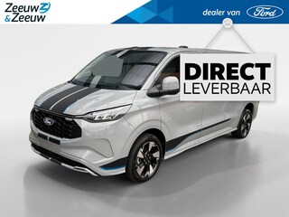 Ford Transit Custom 320 2.5 PHEV L2H1 Sport | Uit Voorraad Leverbaar | Financiering met 0,99& Rente | Prijs Exclusief BTW/ Inclusief BPM & Rijklaarmaak Kosten | Inklapbare Trekhaak | Navigatie | AGM Accu | Centrale Dubbele Deurvergrendeling | Verwarmbare Voorstoelen | Verwarmbaar Stuurwiel