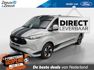 Ford Transit Custom 320 2.5 PHEV L2H1 Sport | Uit Voorraad Leverbaar | Financiering met 0,99& Rente | Prijs Exclusief BTW/ Inclusief BPM & Rijklaarmaak Kosten | Inklapbare Trekhaak | Navigatie | AGM Accu | Centrale Dubbele Deurvergrendeling | Verwarmbare Voorstoelen | Verwarmbaar Stuurwiel