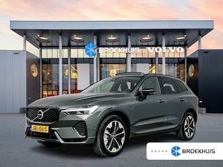 Volvo XC60 T6 Recharge Ultra Dark | 20" | Geventileerd Nappa | Massagestoelen | Getint Glas | Panoramadak | Head-Up | Harman Kardon | 360 Camera | Full LED