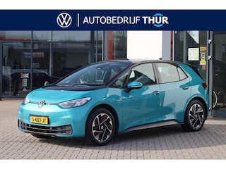 Volkswagen ID.3 Pro 58 kWh 150KW/204PK, NL auto dealeronderhouden, navigatie, 18" lmv, ACC, mf stuurwiel, draadloos apple carplay, regensensor, LED verlichting, pdc voor en achter
