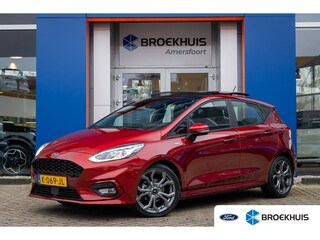 Ford Fiesta 1.0 EcoBoost ST-Line | Elektrisch panorama-dak | Camera | Adap cruise | Apple Carplay/Android Auto | Dodehoek detectie | Achteruitrijcamera | Apple Carplay/Android Auto|telefoonintegratie premium | Cruise control adaptief met Stop&Go