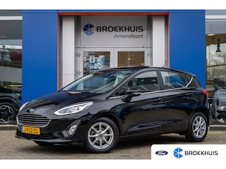 Ford Fiesta 1.0 EcoBoost Hybrid Titanium | Apple Carplay/Android Auto | Cruise control | Navigatiesysteem full map | Parkeersensoren | | Airco (automatisch) | Apple Carplay/Android Auto|telefoonintegratie premium | Centrale deurvergrendeling met afstandsbediening