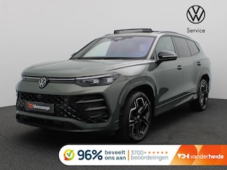 Volkswagen Tayron 1.5 eHybrid R-Line Edition 272PK DSG Pano-Schuifdak, Trekhaak, 20" LM Velgen, Leder, Memorystoel, Stoelverwarming & Koeling, Head-Up Display, 360gr. Camera, Harman Kardon Audio, Navi