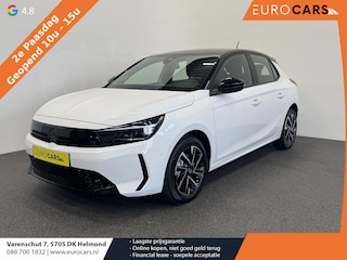 Opel Corsa 1.2 Turbo Hybrid 100pk GS Automaat Navigatie Apple Carplay/Android Auto Camera Parkeersensoren Cruise Control Dodehoek assistent Airco Lichtmetalen velgen Virtual Cockpit Getinte ramen