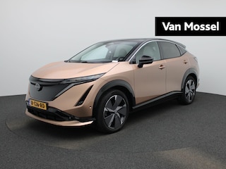 Nissan Ariya Evolve 91 kWh 242PK | Schuif-/Kanteldak | BOSE Audio | Head-Up Display | 20'' Inch Velgen | 360 Camera | Stoel- en Stuurverwarming | Apple CarPlay & Android Auto |