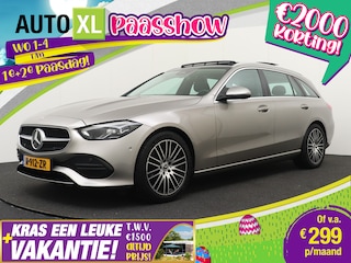 Mercedes-Benz C-klasse Estate 200 204 PK Luxury Pano-dak El.Trekhaak Leder