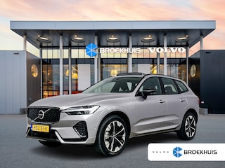 Volvo XC60 T6 Recharge Ultra Dark | Facelift | 20" | Trekhaak | Panoramadak | Head-up | Harman Kardon | 360 Camera | Full LED |