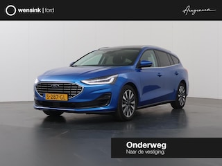 Ford Focus Wagon 1.0 EcoBoost Hybrid Titanium X | Trekhaak | Panoramadak | Winterpakket | B&O | Cruise Control Adaptief |